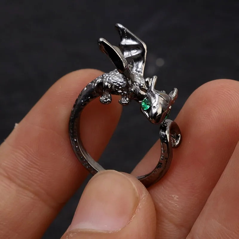 Dragons Adjustable Rings
