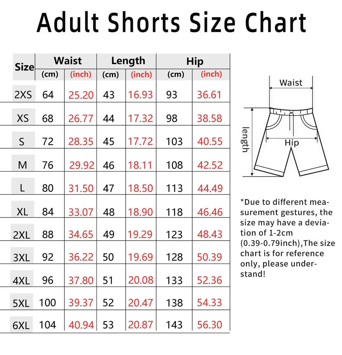 Size guide