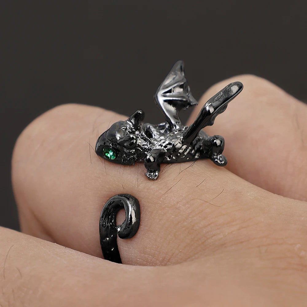 Dragons Adjustable Rings